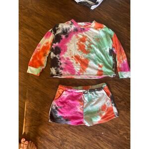 Womens large tie dye outfit